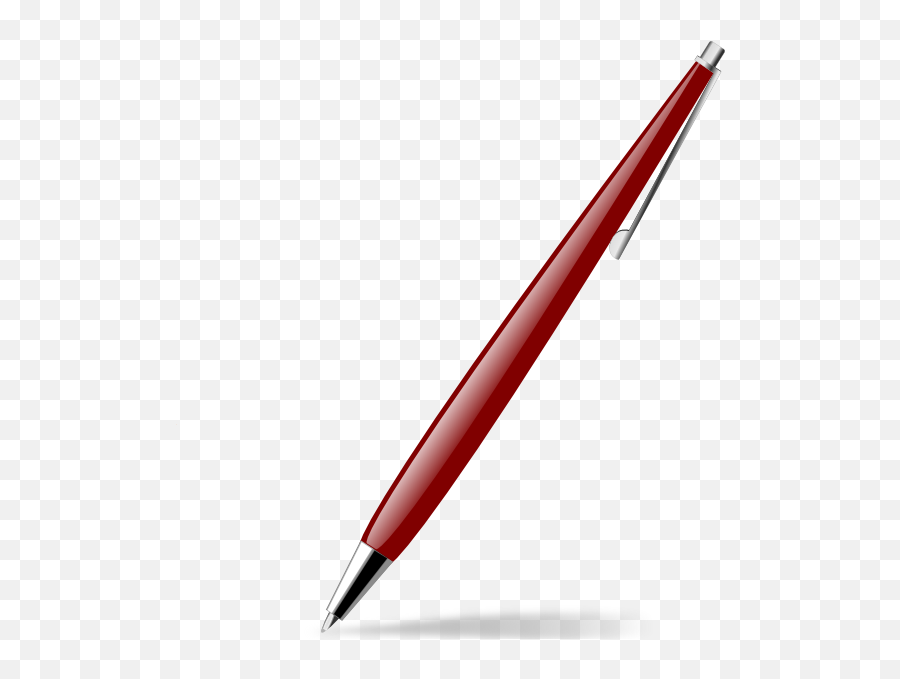 Index Of - Horizontal Red Line Transparent Png,Pen Vector Png