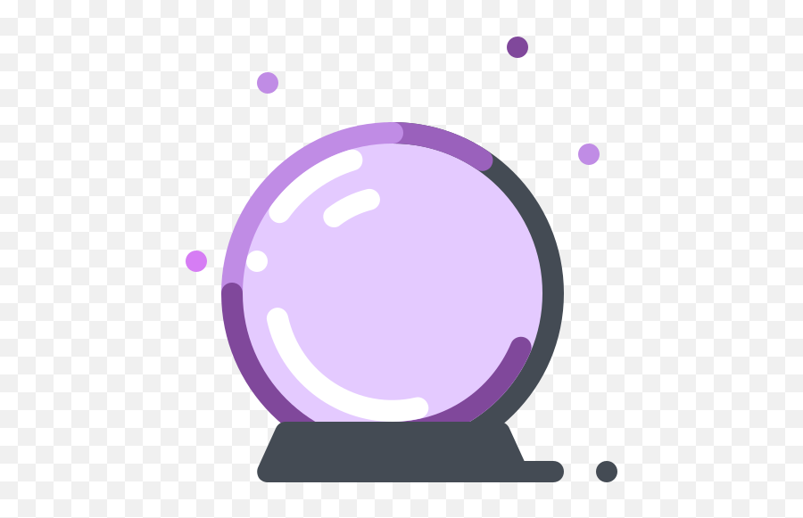Crystal Ball Halloween Vector Icons Free Download In Svg - Lilac Crystal Ball Icon Png,Halloween Icon Pack