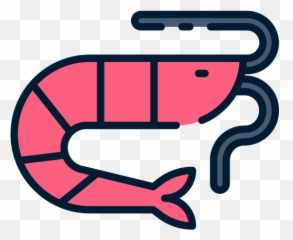 Shrimp - Free food icons Drawing png
