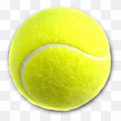 Tennis Ball Icon Png Transparent Background Free Download - For