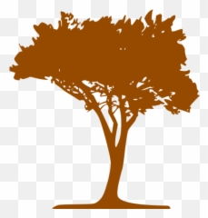 Brown Tree 51 Icon - Free brown icons Vector Black Tree Png