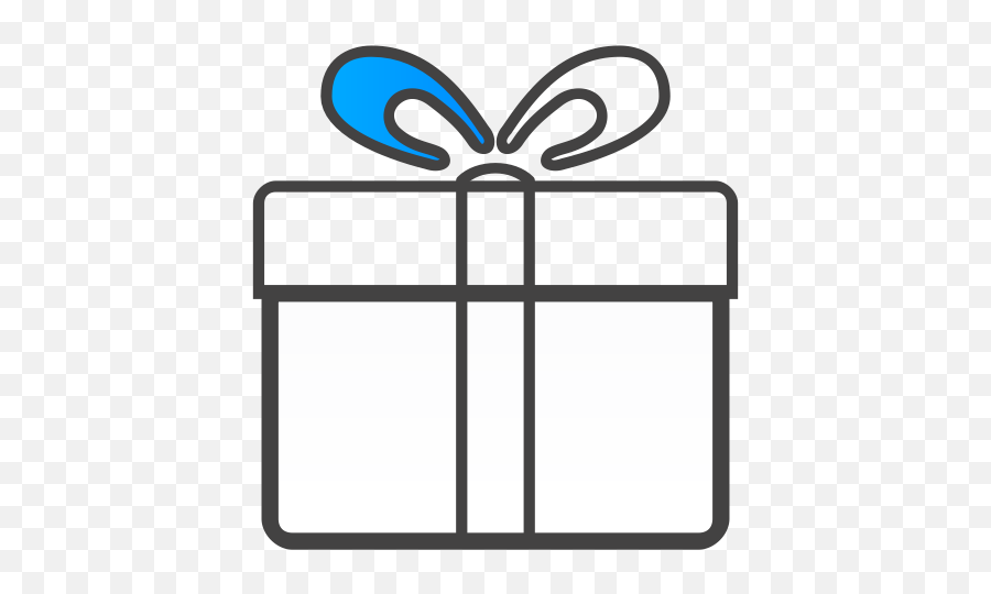 Clipart Gift Png Icon 173022 - Web Icons Png Blue Gift Box Draw Png,Free Gift Icon