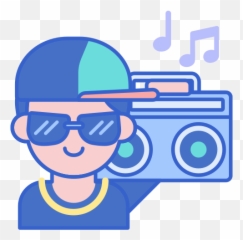 Hip Hop - Free user icons Rap Phrases png