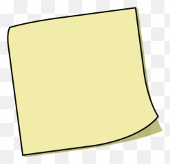 Cartoon Sticky Notes Png Clipart