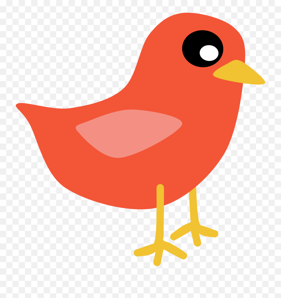 Bird Clipart Png In This 19 Piece Svg And - Transparent Background Red Bird Clipart,Parrot Icon