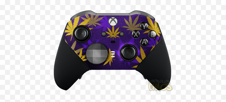 Xbox One Elite Series 2 Purple Kush Camo - Xbox Venom Controller Elite Png,Moira Overwatch Icon