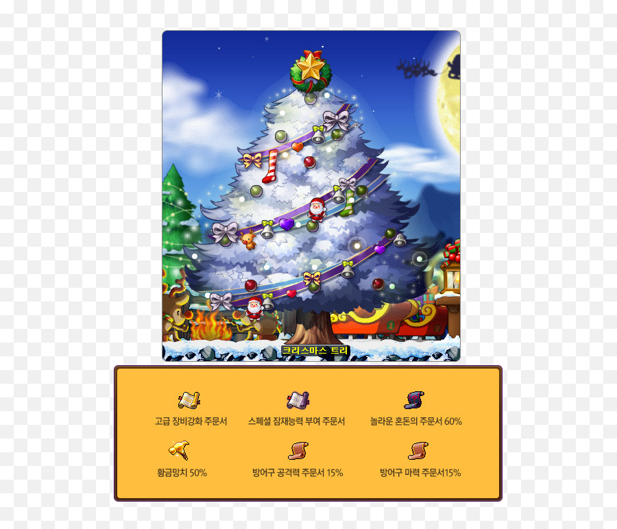 Maplestory Updates - Maplestory Review Maplestory Christmas Tree Decoration Png,Maplestory Icon List