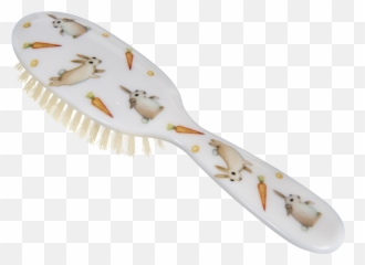 Rock U0026 Ruddle Rabbits Baby Hairbrush - Hairbrush Png,Hairbrush Png