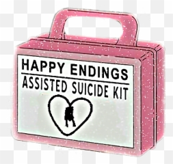 Firstaid Noose Sad Pink Pinkaesthetic Kawaii - Parallel png
