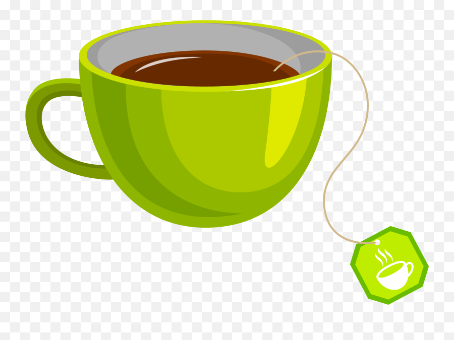 Green Tea Coffee Cup Teacup - Tea Cup Vector Png,Tea Png