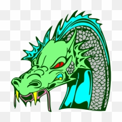 Angry Animal Creature - Head Dragon Vector Png,Vectorise Png