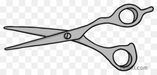 Hairdressers Scissors Illustration - Twinkl png