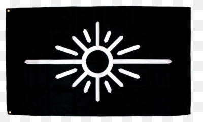 Black Flag W White Sun Logo Petit Biscuit Online Store - Climate Neutral png