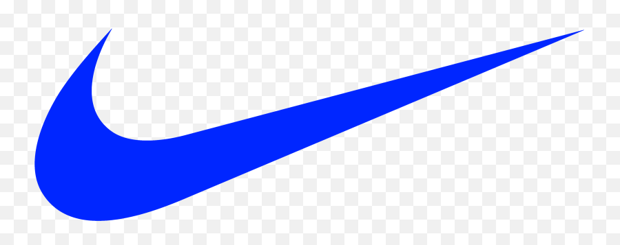 Blue Nike Logo - Transparent Blue Nike Logo Png,Blue Nike Logo