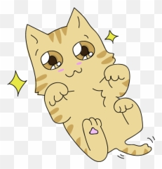 Download Funny Cat Emoji Stickers - Png