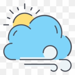 391 Png And Svg Wind Icons For Free Download Uihere - Overcast Weather Icon
