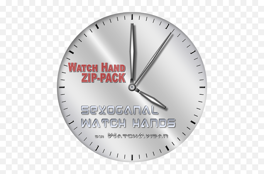 Watchawear Watch Hand Zip - Packs Watchawear Smartwatch Wall Clock Png,Watch Hand Png