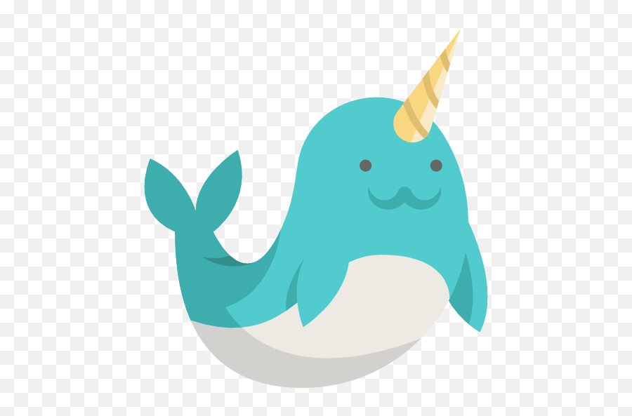 Narwhal - Transparent Background Narwhal Icon Png,Narwhal Png