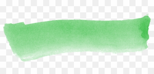 7 Light Green Watercolor Brush Stroke - Png