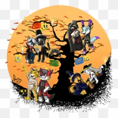 The Halloween Tree El Árbol De Las Brujas By Pacopanda - The Halloween Tree Png,Halloween Tree Png