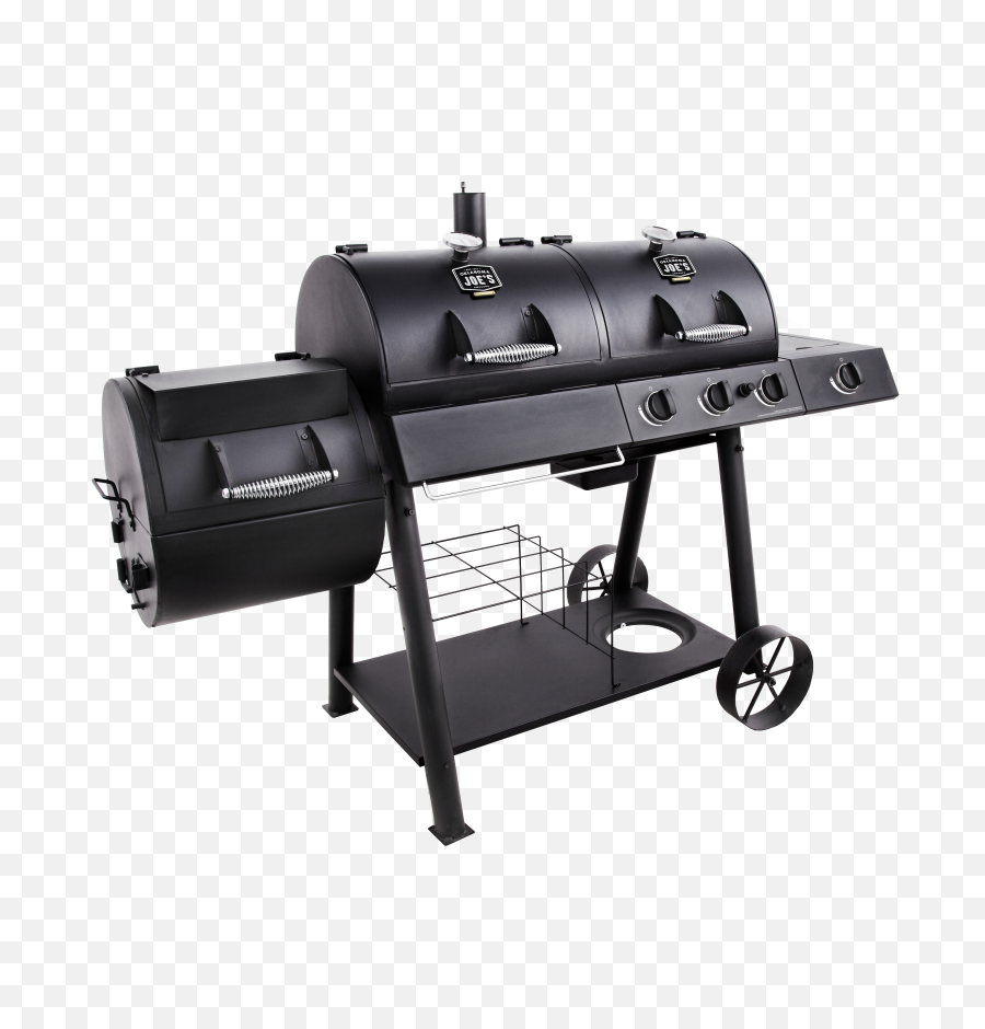 Longhorn Combo Charcoalgas Smoker U0026 Grill - Oklahoma Joe Longhorn Combo Png,Bbq Grill Png