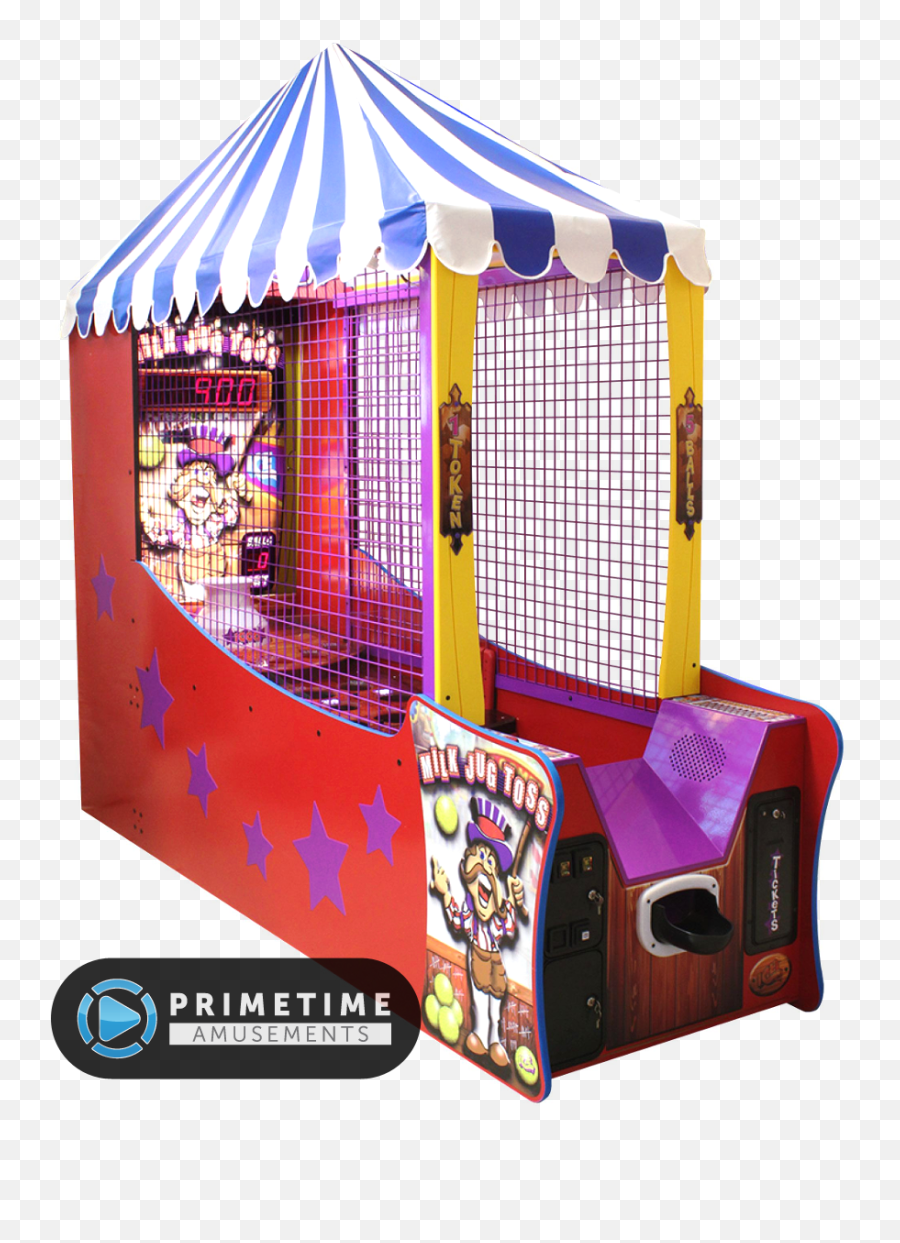 Milk Jug Toss - Primetime Amusements Milk Jug Arcade Game Png,Milk Jug Png