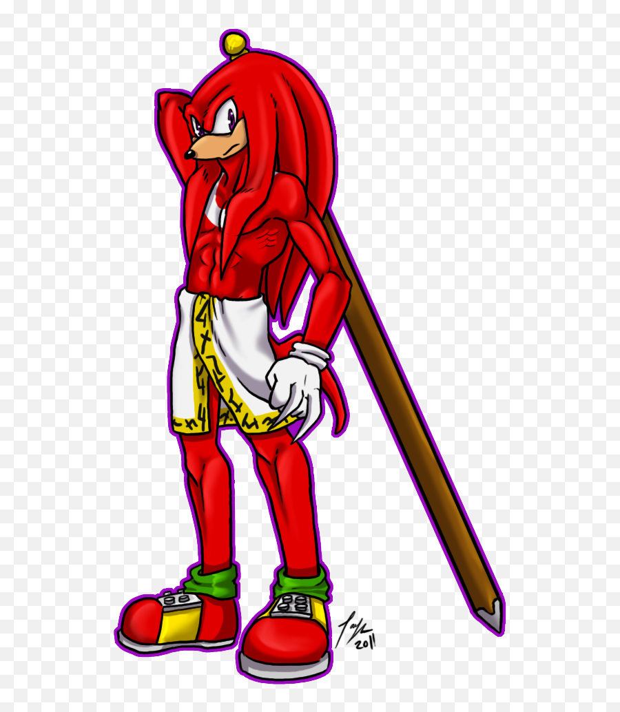 Knuckles - Sonic Farsight By Kittygomou Fur Affinity Dot Net Cartoon Png,Knuckles The Echidna Png