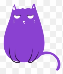 Grumpy Cat Flat - Cartoon Png,Grumpy Png