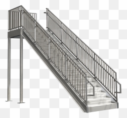 Steps Vector Stair Symbol Transparent - Metal Stairs Png