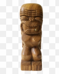 Tiki Wood Carving - Philippines Tiki Monkey Pod Png,Tiki Png