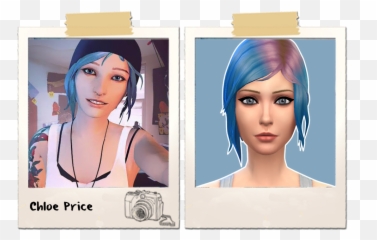Chloe Price Hair And Tattoo - No Emoji Life Is Strange png