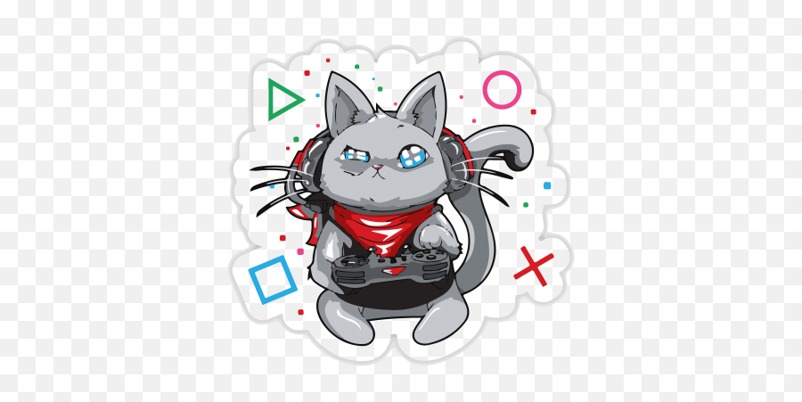 Kepomao - Cat Gamer Png,Tekken 3 Logo