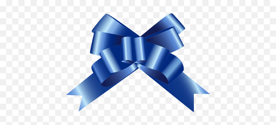 Bow Blue - Origami Png,Blue Ribbon Png