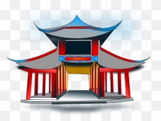 Chinese Architecure Png Clip Arts For - Temple