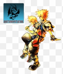 Sora And Roxas Render By Cartoonperson - Kingdom Hearts 2 Kingdom Hearts Roxas Png,Roxas Png