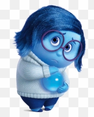 Download Disney Pixar Characters Png Image With No - Transparent Inside Out Sadness