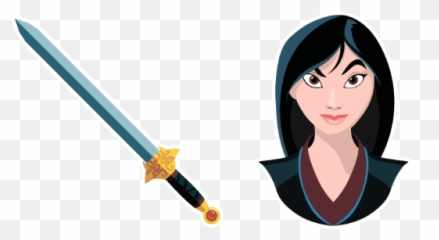Mulan Sword Of The Ancestor Cursor U2013 Custom Browser - Collectible png