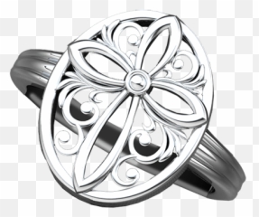 Sterling Silver Ring - Solid png