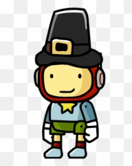 Scribblenauts Maxwell With Pilgrim Hat - Scribblenauts Png,Pilgrim Png