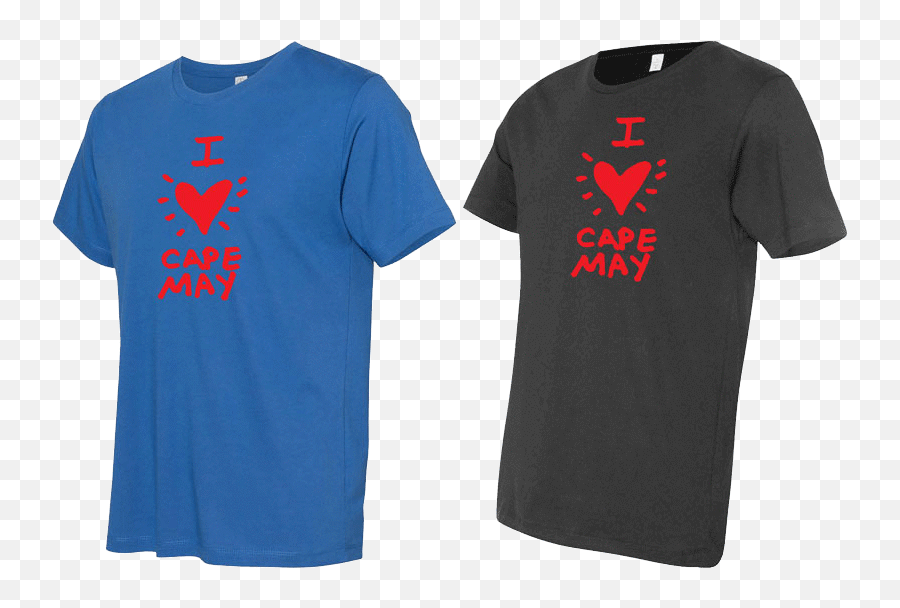 I Love Cape May Tee U2013 The Flying Fish Studio - Short Sleeve Png,Flying Fish Logo