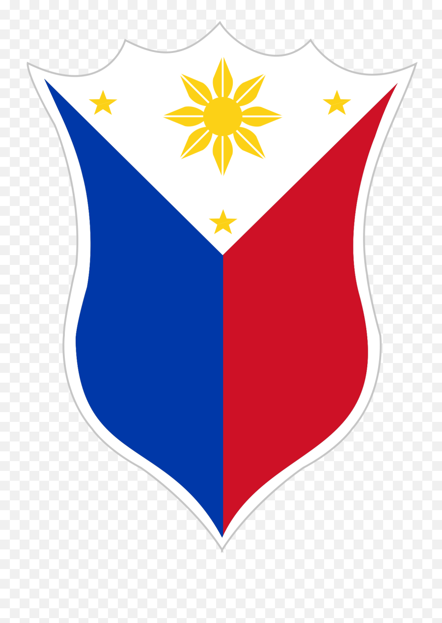 Philippine Flag Crest - Transparent Philippines Flag Logo Png,Philippine Flag Png
