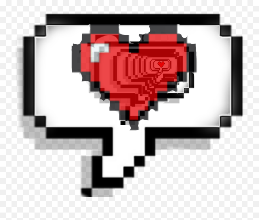 Love Minecraft Heart - Boo Speech Bubble Png,Minecraft Heart Transparent