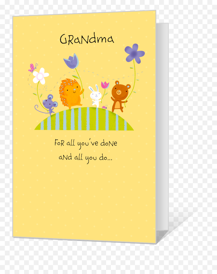 Love You Grandma Printable Cards Blue Mountain - Event Png,Grandma Transparent