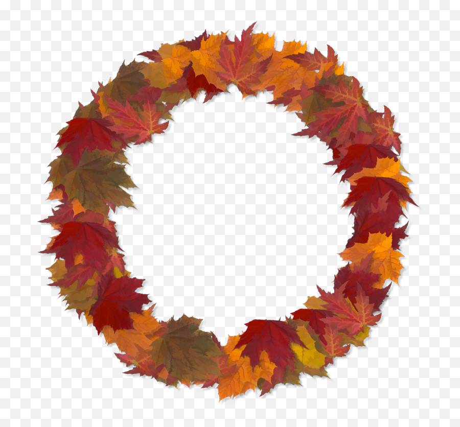 Frame Autumn Leaves 01 - Clip Art Png,Fall Frame Png