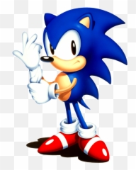 Free Cliparts Png - Classic Sonic Transparent,Sanic Png
