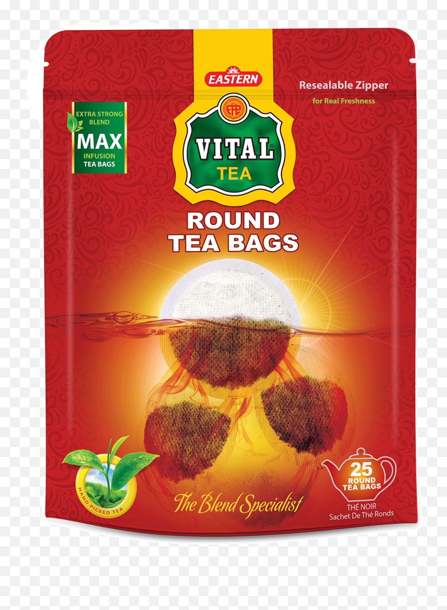 Vital 25 Round Tea Bag Pouch - Buy Round Tea Bagindividual Tea Bagskenyan Black Tea Product On Alibabacom Vital Tea Png,Tea Bag Icon