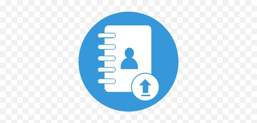 Download Icon Contacts - Server Icon Png Blue Png Image With Transparent Background Contact Icon Blue Png,Contacts Icon Png