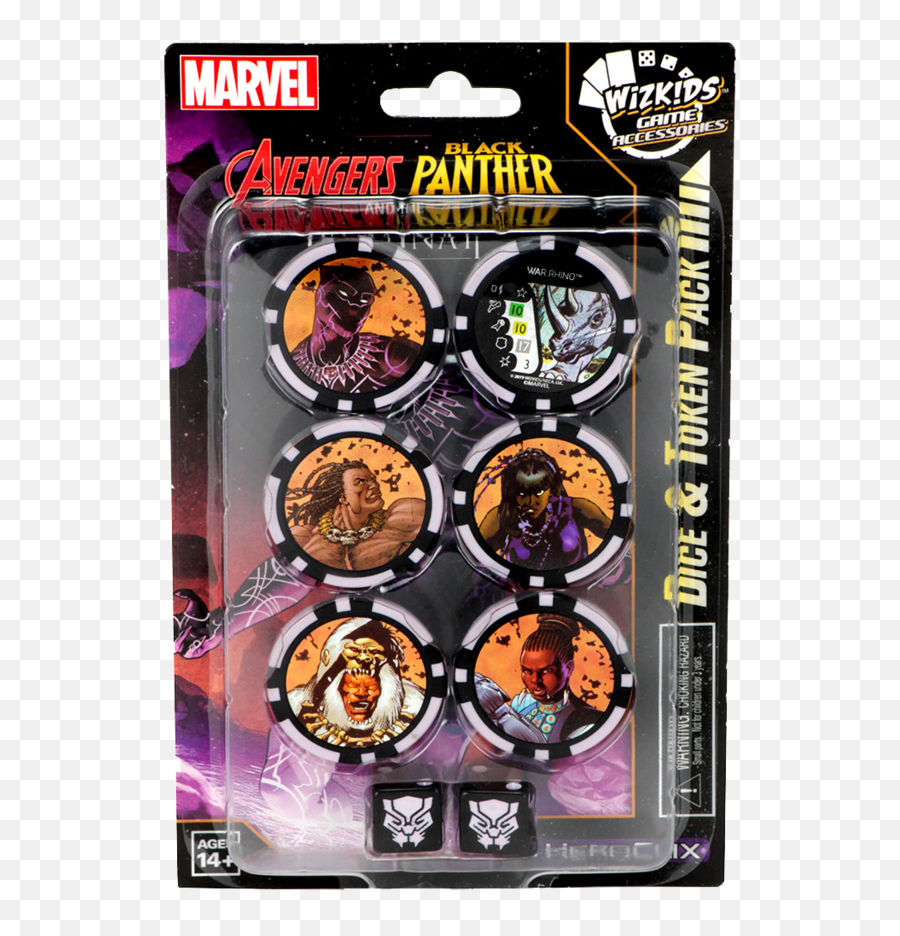 Avenger Black Panther - Dice Heroclix Marvel Amazon Png,Avengers Icon Pack