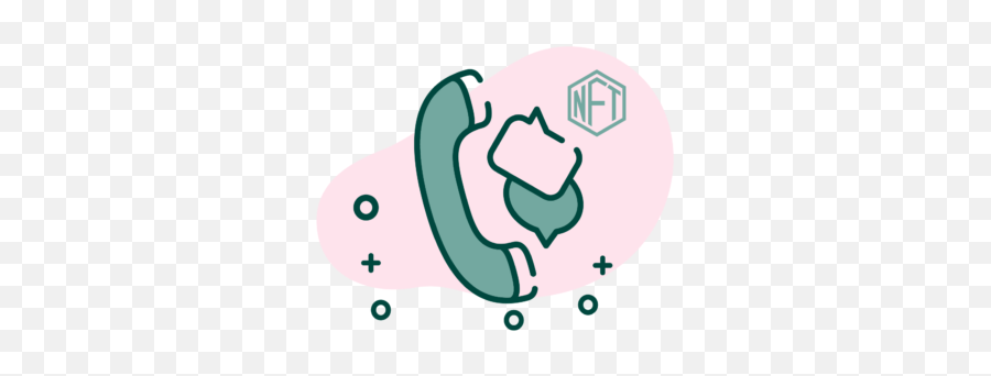 Metaverse Call Contact Us Nft Blockchain Graphic By - Dot Png,Call Block Icon