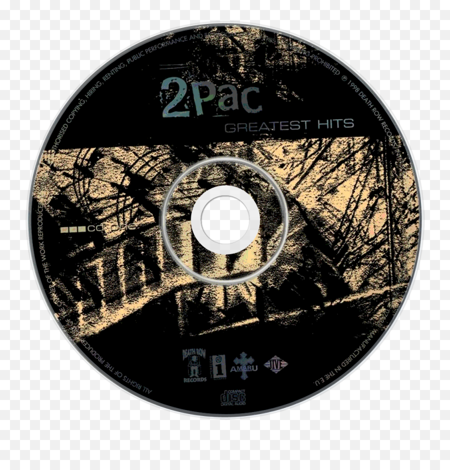 2pac - Greatest Hits Theaudiodbcom Tupac Greatest Hits Cd Png,Tupac Icon